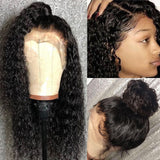 360 Lace Frontal Wig Water Wave Wig Remy Swiss Lace
