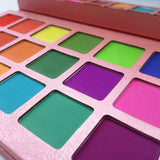 Matte Eyeshadow Palette Pro 18 Colors Highly Pigmented Bright