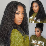 360 Lace Frontal Wig Water Wave Wig Remy Swiss Lace
