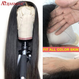 Transparent Lace Color Glueless HD Full Lace Human Hair wigs